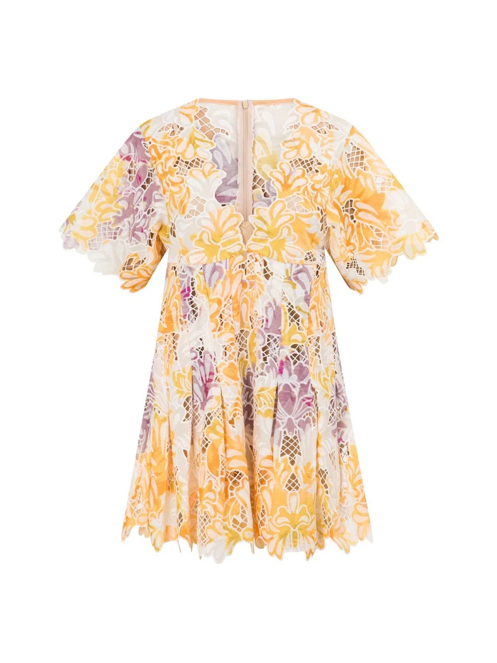 Zaco by Sabo lace retro mini dress